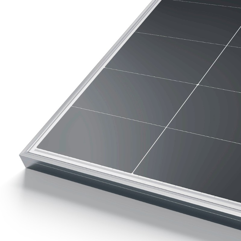 WERAN 640-670W Bakkontakt solpanel – OEM högeffektiv solcellsmodul i ett glas för distribution och kommersiella projekt