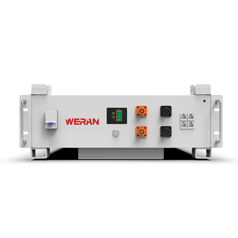 WERAN WRL-48100RW 51,2V 100Ah LiFePO4-rackbatteri (5,12kWh) – 8000 cykler, CAN/RS485, stapelbar hem ESS