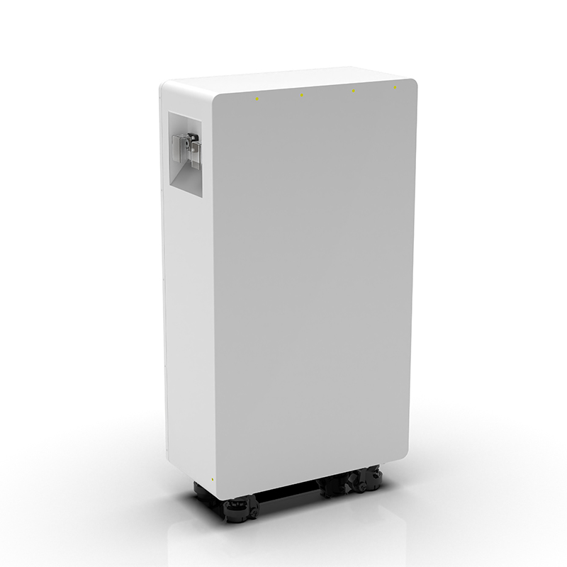 WERAN WRL-48200UW 51,2V 200Ah LiFePO4-batteri (10,24kWh) – IP65 hjul-/väggfäste, stapelbar 48V solcellslagring