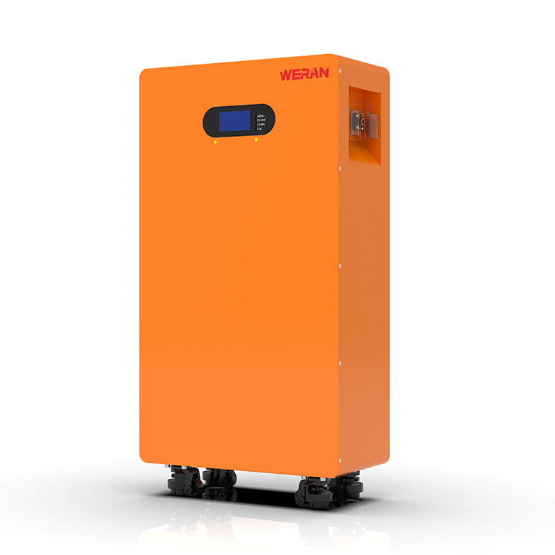 WERAN WRL-48280UO 51,2V 280Ah LiFePO4-batteri (14,34kWh) – IP65, 8000 cykler, 200A kontinuerlig, skalbar ESS