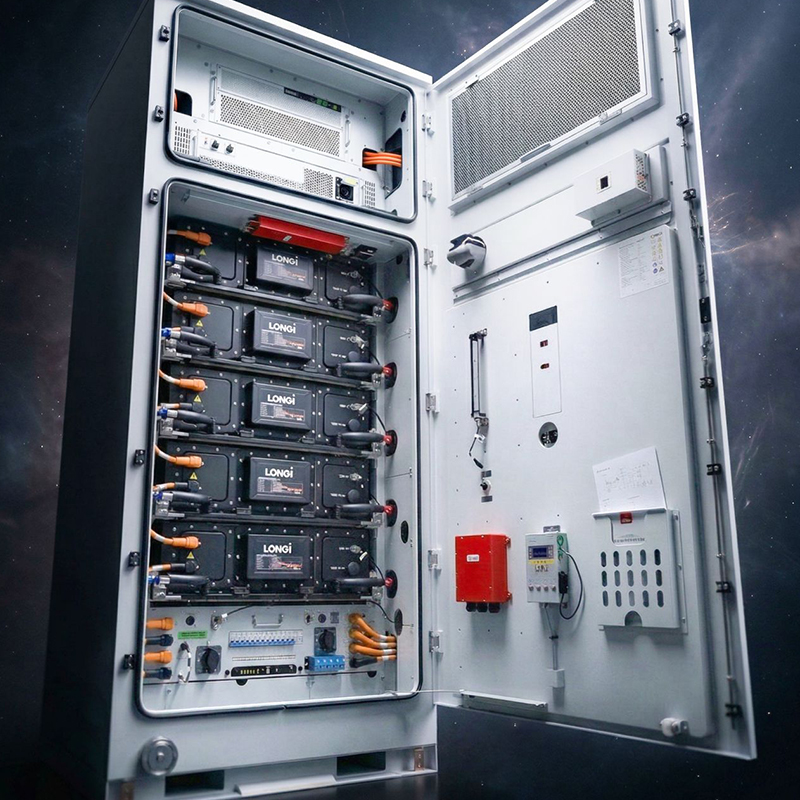 WERAN L261X 261kWh C&I LDES Energilagringsskåp – LONGi OEM Multi-Function Battery Storage Solution