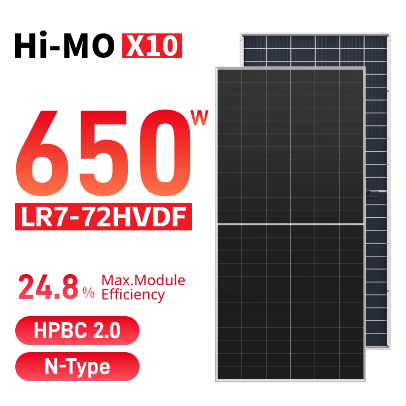 Mikroväxelriktare vs. strängväxelriktare för LONGi Hi-MO X10 Guardian Anti-Dust 640-670W Bifacial Dual-Glass solsystem